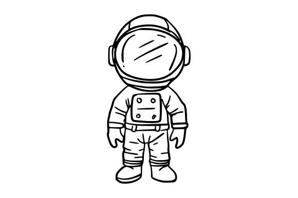 Astronaut Graphics for Handmade Creations