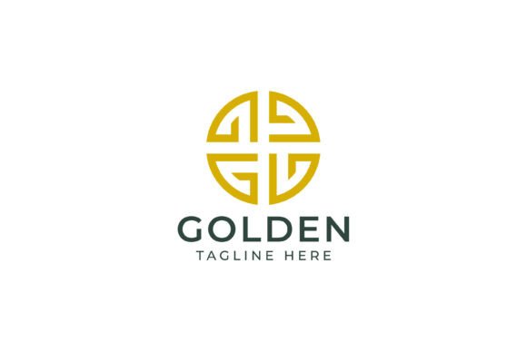 Elegant Golden Medallion Logo Letter G for Logo Templates and Graphics