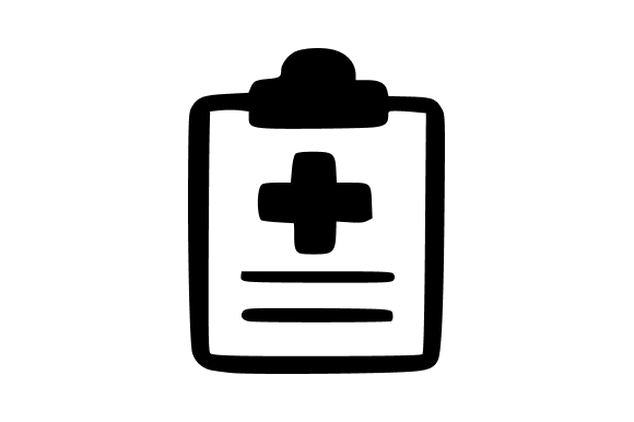 Medical Clipboard Patient Data Record Illustration Review