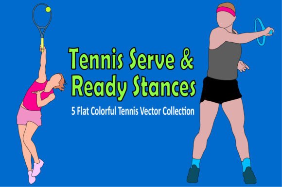 Tennis Serve Ready Stances Graphics Review