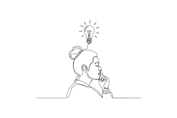 Thoughtful Woman Clip Art Review